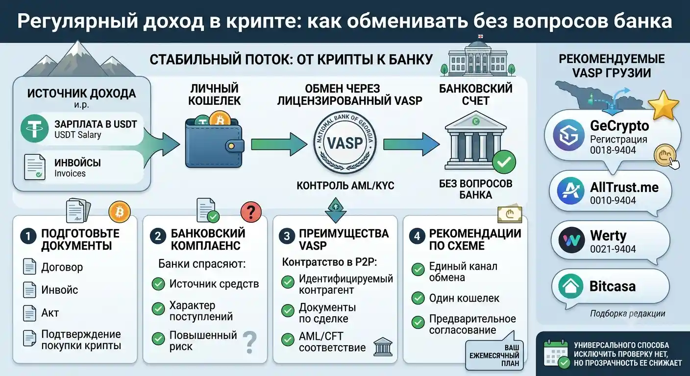 Регулярный доход в крипте