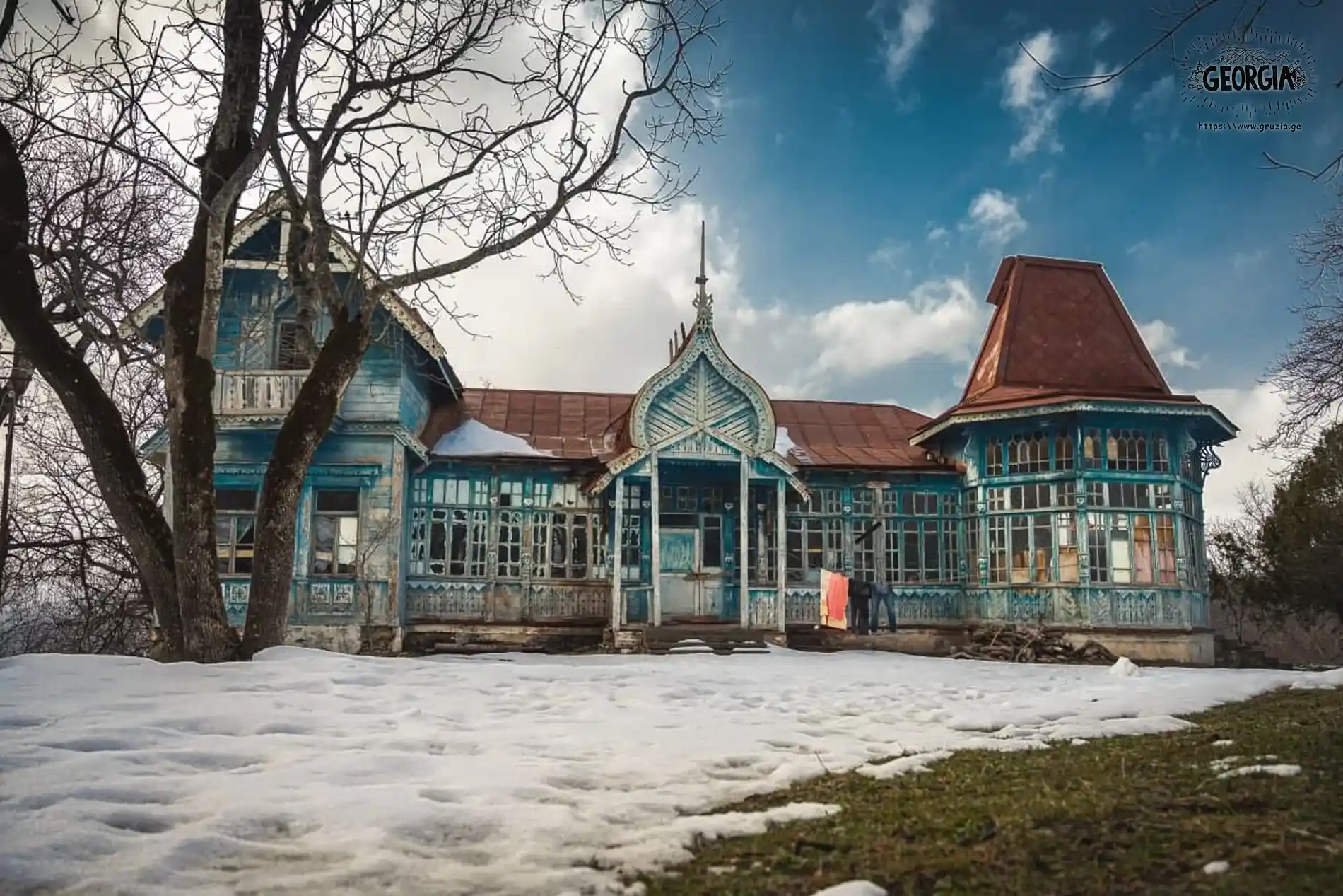 Дача Лаврентия Берия в Коджори (рядом с Тбилиси)